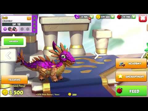Legendary Crumbly Dragon Hatching│Dragon mania legends S2. Ep 150