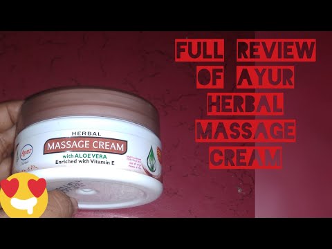 Review of ayur herbal massage cream
