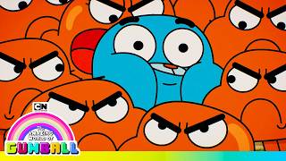 Darwin LOOSING IT for 16:16 | The Amazing World of Gumball | Cartoon Network