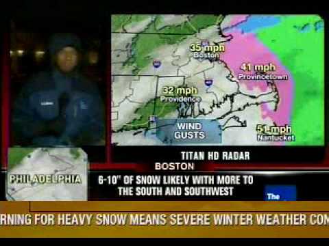 Teterboro, NJ Weatherstar XL - Feb 10 2010 Historic Snowstorm