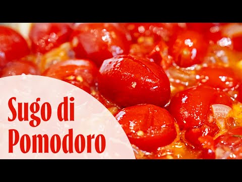 Sugo di Pomodoro - delicious original Italian tomato sauce made in 5 minutes