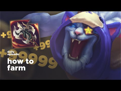 How To *OUTFARM* Everyone On The Map With RENGAR