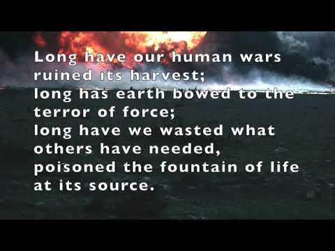 God in His love for us lent us this planet (Pratt Green) - Gareth Moore