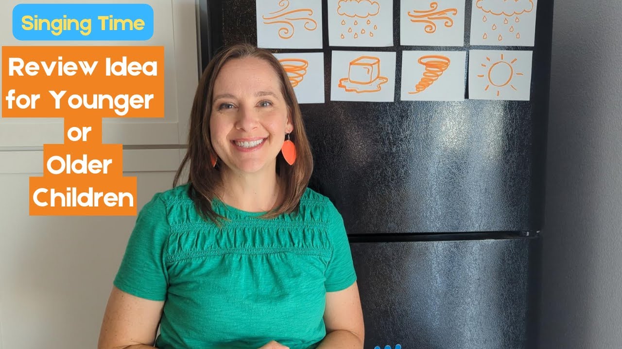 Weather Cards - Singing Time Review Activity