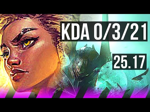 RELL & Miss Fortune vs MORDEKAISER & Yunara (SUP) | 0/3/21 | KR Master | 25.17