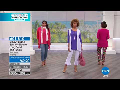 HSN | HSN Today: Slinky Brand Fashions 04.13.2018 - 08 AM