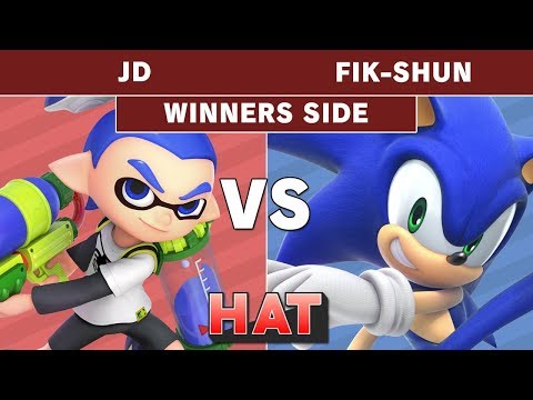 HAT 78 - JD (Inkling) Vs. FIK-SHUN (Sonic) Winners Side - Smash Ultimate