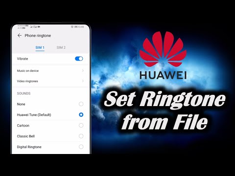 How to Set Ringtone from File in Huawei