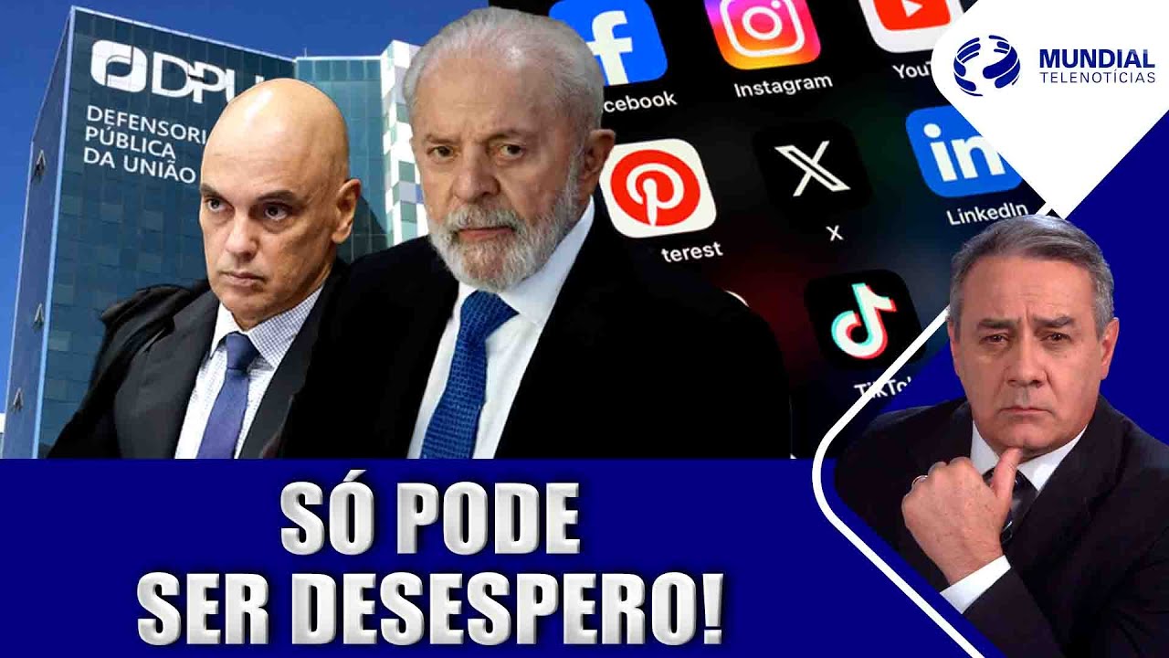 [19/03/25] EXTRA, EXTRA! Moraes é ACUSADO pela DEFENSORIA PÚBLICA