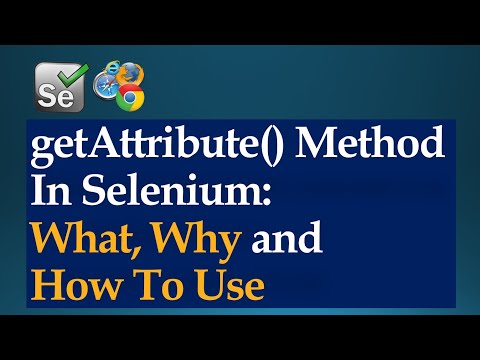 Getting Elements Attribute Value Getattribute Method