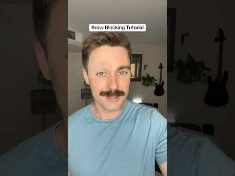 How to block out your eyebrows for drag makeup #dragmakeup #makeuptutorial