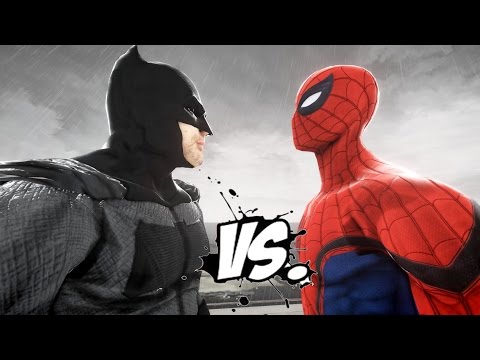 BATMAN vs SPIDERMAN - Epic Superheroes Battle