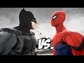 BATMAN Vs SPIDERMAN Epic Superheroes Battle