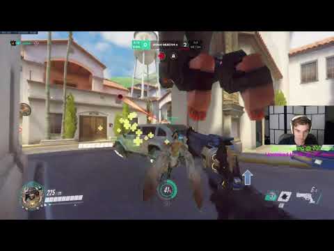 225 HP! INSANE BUFF MCCREE ! JAKE MCCREE GAMEPLAY OVERWACTH SEASON 24 TOP 500