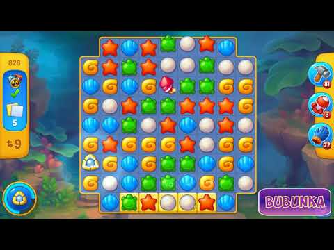 Fishdom level 826 HD