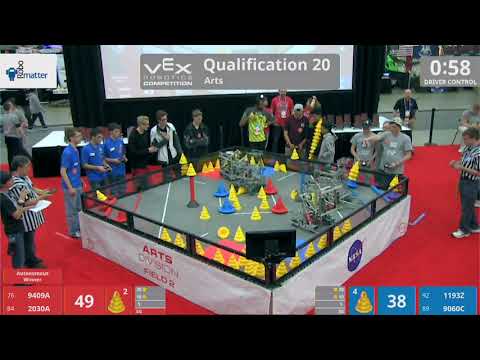 2018 VRC Arts Q20 - 9409A 2030A vs 1193Z 9060C - 64 to 88