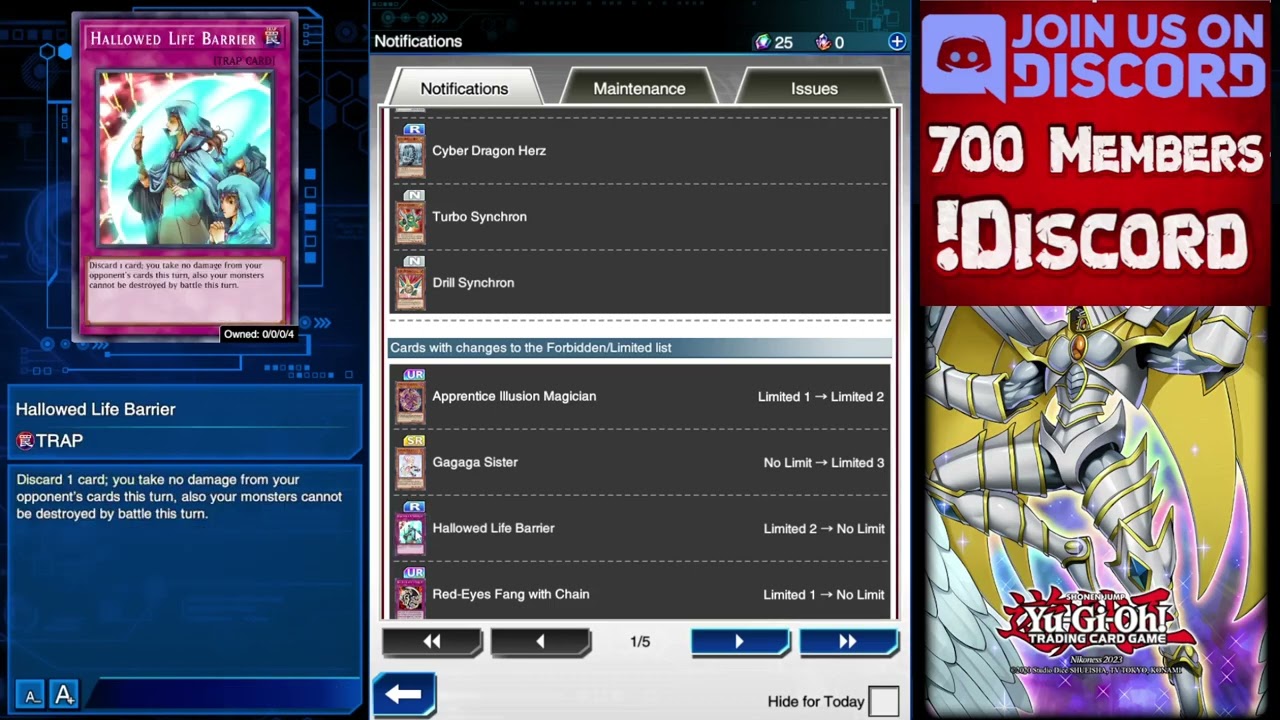 Huge Character Duel Update Crazy New Cards & First Banlist Changes [Yu-Gi-Oh! Duel Links]