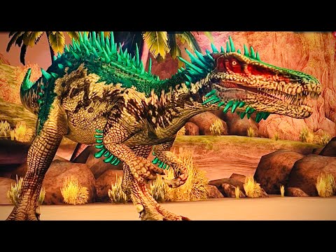BARYONYX VS BRUNETTE - ARMORED TANK TOUR | JURASSIC WORLD - STRONGEST DINOSAURS
