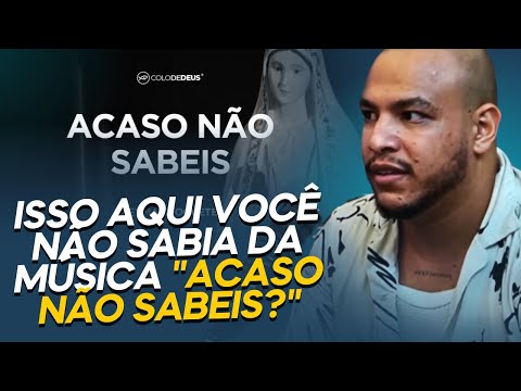 A HISTÓRIA DA MÚSICA "ACASO NÃO SABEIS?" | FLÁVIO VITOR JR