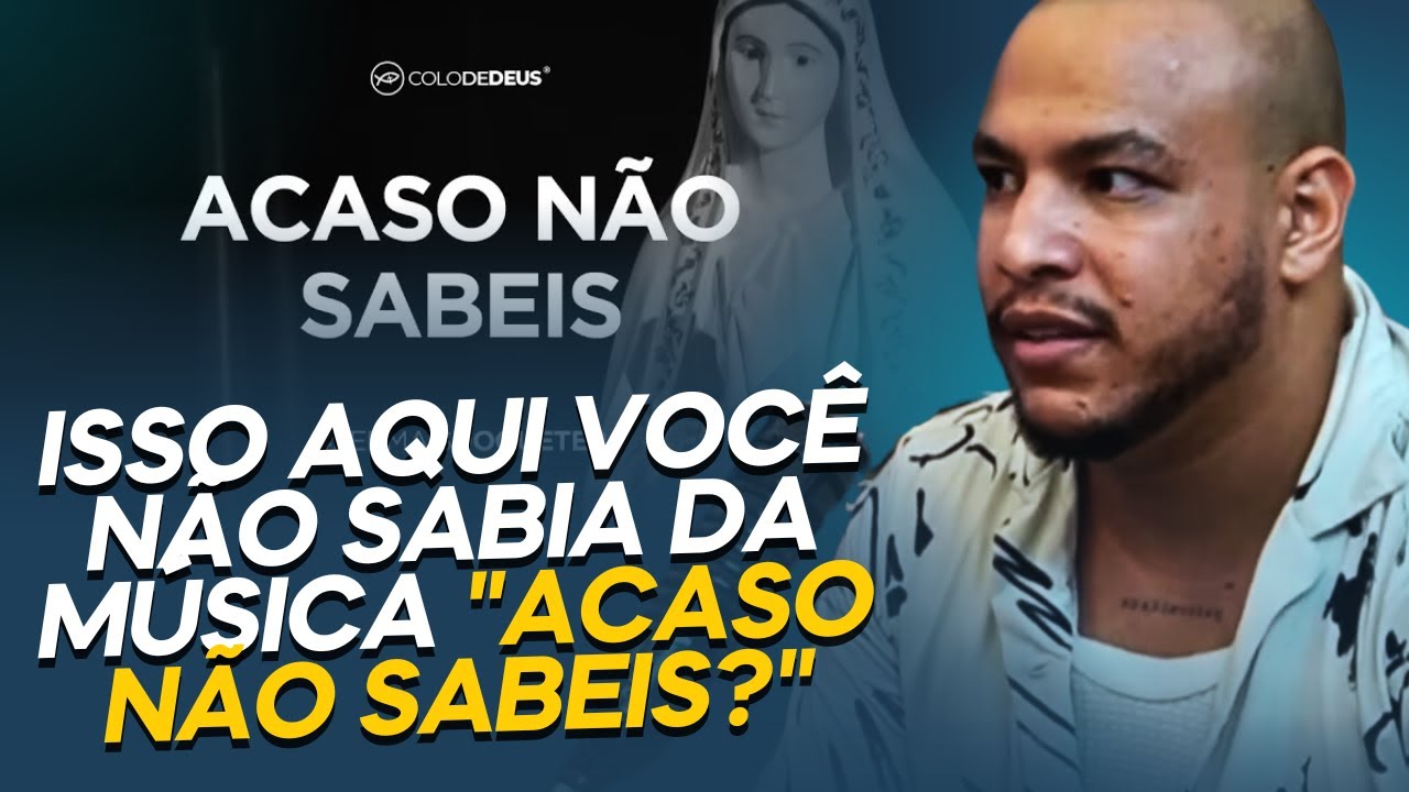 A HISTÓRIA DA MÚSICA "ACASO NÃO SABEIS?" | FLÁVIO VITOR JR