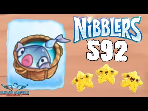 Fruit Nibblers 👾 Level 592 - 3 Stars Walkthrough, No Boosters