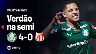 ARIAS ESTREIA, SOFRE PÊNALTI E VITOR ROQUE FAZ DOIS GOLS NA CLASSIFICAÇÃO! PALMEIRAS 4X0 CAPIVARIANO