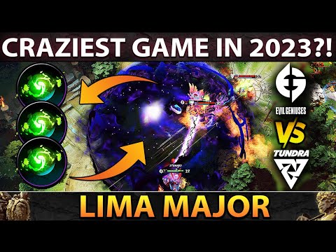 CRAZIEST GAME IN 2023?! EG vs TUNDRA - WTF 32k COMEBACK - The Lima Major
