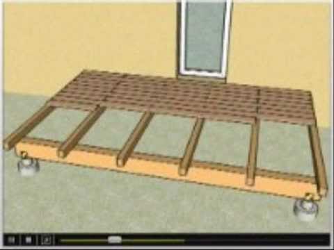 comment construire une terrasse en bois