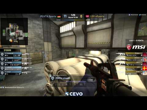 LGB eSports vs PENTA Sports Game 2 (CEVO-P CS:GO Season 7) - Helium & Metuz