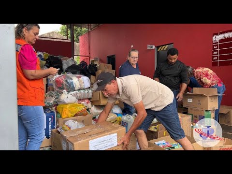 São Miguel do Iguaçu e Itaipulândia enviaram quase 10 toneladas de donativos para o Rio Grande doSul