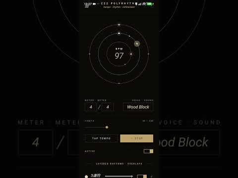 ZZZ polyrhythm metronome video thumbnail