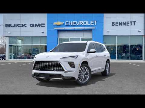 2026 Buick Enclave AWD 4dr Avenir in White for sale at Bennett Chevrolet Cadillac Buick GMC Ltd. in Cambridge, ON