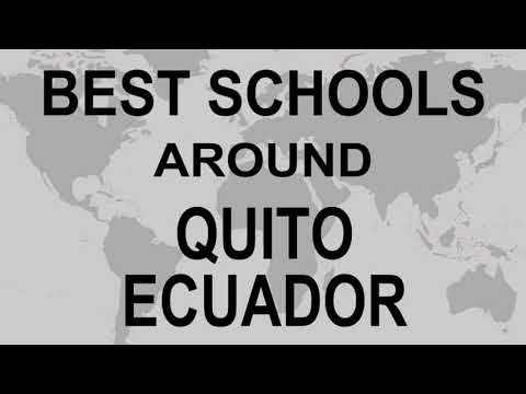 Escolas ao redor de Quito, Equador