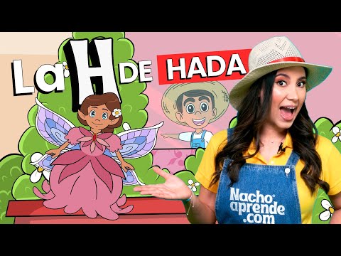 La LETRA H 🧚🏼‍♀️ | Las LETRAS para NIÑOS | El ABECEDARIO