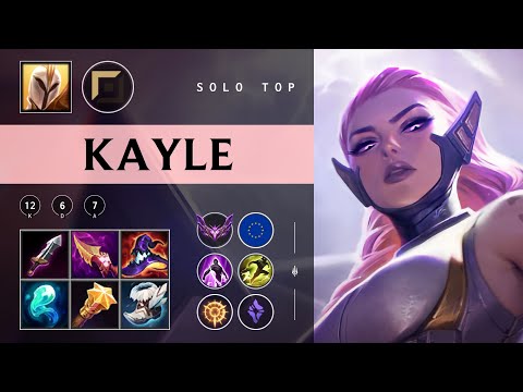 Kayle Top vs Vayne - EUW Master Patch 25.24
