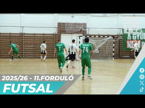 Nyírbátor B-KERÉP – PTE-PEAC | 7-1 | Férfi Futsal NB I | 11. forduló | MLSZTV