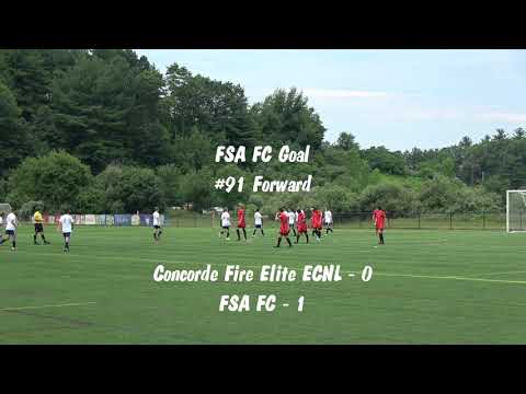 Concorde Fire U17 Elite ECNL vs. FSA FC - 2018 NPL Championship