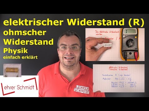 Electrical resistance - ohmic resistance (R) | Physics - explained simply | Lehrerschmidt
