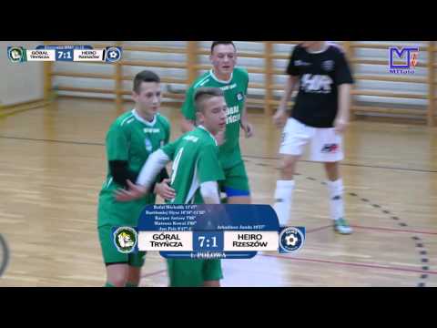 Skrót M-1 Futsal el.MMP U-16 GÓRAL Tryńcza 13:1(7:1) HEIRO Rzeszów 2015-12-05