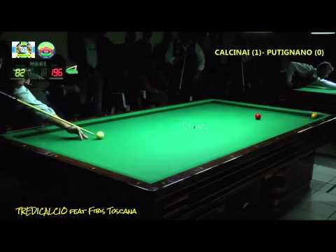 PUTIGNANO vs CALCINAI - 1°MEMORIAL BILIARDO A. MAZZINGHI- PONTEDERA 01/05/2016