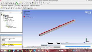 ANSYS Workbench Practice Tutorial- Fixed Beam