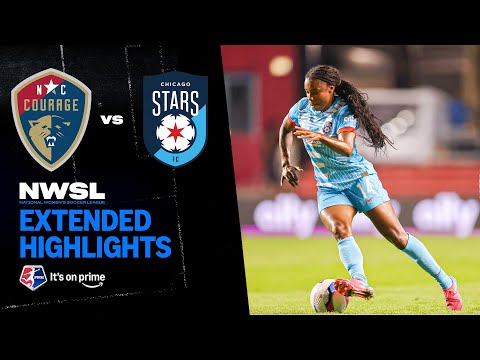 Ludmila Hat-Trick! Chicago Stars vs NC Courage Epic 6-Goal Thriller | Prime Video | 8/22/25