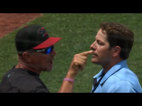 D-Backs Bench Coach Jeff Banister Gets Ejected after Umpire Ben May Calls Pitch Clock Violation