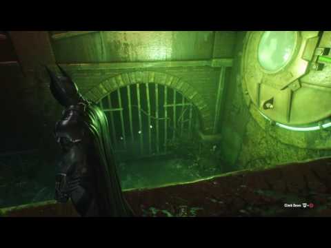 Riddler makes Riddler Challenge #5 easier for Batman (Batman: Arkham Knight)