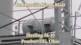 preview picture of video 'Pemberville, OH Sterling M-10 Noon Siren 4-14-14'