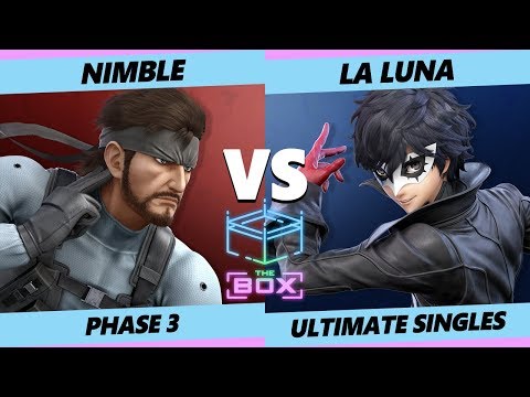 The Box Phase 3 - Nimble (Snake) Vs. La Luna (Joker) Smash Ultimate - SSBU