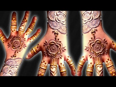 How to create easy mehndi design | Humps  mehndi design | Afsana Shah Mehndi Designs