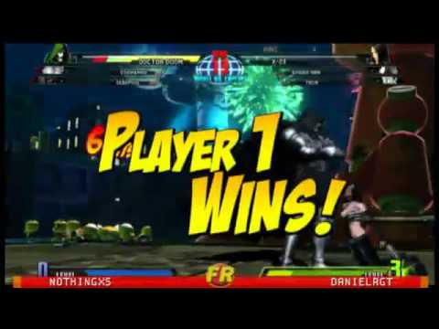 nothingxs vs DanielRGT - MvC3 Ranbat 1.2 - 3/1/2011