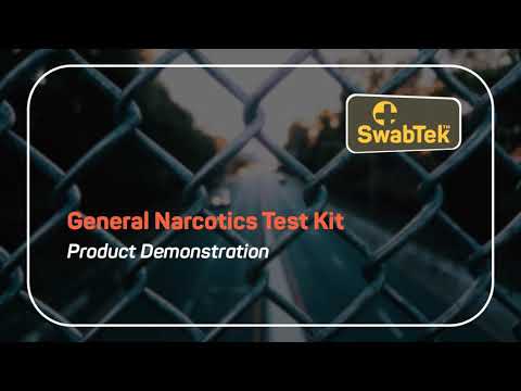 Swabtek General Narcotics Test Kit - Product Demo