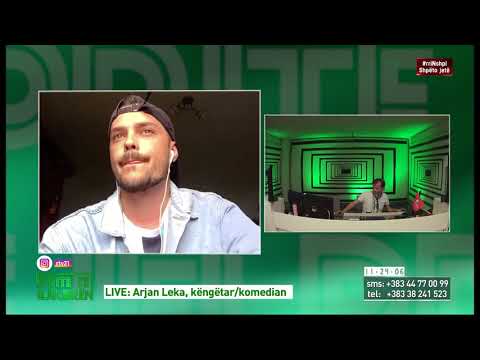 Arjan Leka, këngëtar/komedian